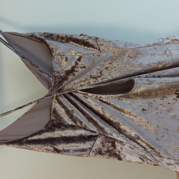 Lulu's velvet midi dress - Picture 7 of 9